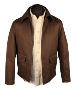 Last Crusade Black Cotton Jacket