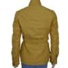 Megan Fox Yellow Cotton Jacket