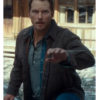Chris Pratt Jurassic World Dominion Cotton Brown Jacket