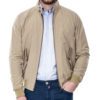 Harrington Beige Cotton Jacket