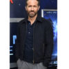 Ryan Reynolds The Adam Project Black Cotton Jacket