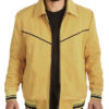 Alex Rider Otto Farrant Yellow Cotton Jacket