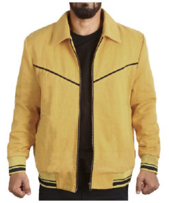 Alex Rider Otto Farrant Yellow Cotton Jacket