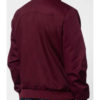 Aron Piper Maroon Cotton Jacket - Image 2