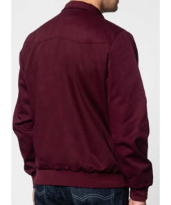 Alternative view of Aron Piper Maroon Cotton Jacket
