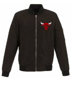 Chicago Bulls Lightweight Bomber Cotton Jacket