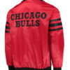 Chicago Bulls Red Bomber Cotton Jacket - Image 2