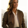 Jennifer Connelly Top Gun Maverick Brown Jacket
