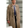 Misha Collins Supernatural Trench Cotton Coat