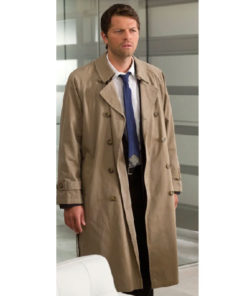 Misha Collins Supernatural Trench Cotton Coat