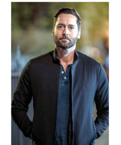 Ryan Eggold New Amsterdam S03 Blue Cotton Jacket