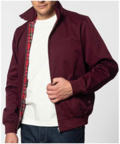 The Mess You Leave Behind Aron Piper Maroon Cotton Jacket