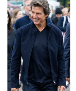 Tom Cruise Platinum Jubilee Blue Wool Jacket