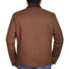 Chris Hemsworth Brown Cotton Jacket