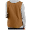Cotton Brown Vest