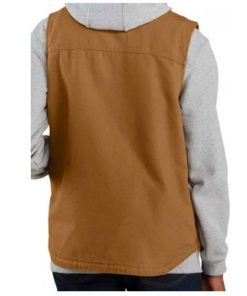 Cotton Brown Vest