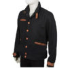 Cowboy Black Cotton Jacket