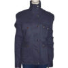 Dakota Johnson Stunning Blue Cotton Jacket