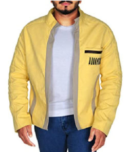 Mark Hamill Star Wars Luke Skywalker Yellow Cotton Jacket