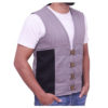 The Dark Tower Roland Deschain Grey & Black Cotton Vest