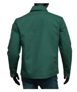 Brad Pitt Bullet Train Green Jacket