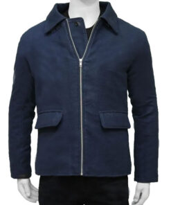 Daniel Craig James Bond Spectre Lake Blue Wool Jacket