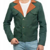 Iron Blooded Orphans Orga Itsuka Green Cotton Jacket