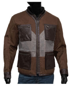 Kung Fu Olivia Liang Brown Cotton Jacket