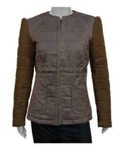 Kung Fu Olivia Liang Brown Cotton Jacket