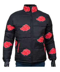 Naruto Akatsuki Puffer Jacket