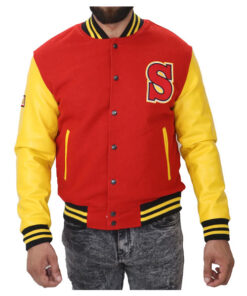 Superman Crows Varsity Letterman Jacket