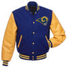 Los Angeles Rams Blue Varsity Jacket