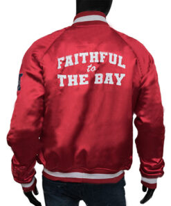 San Francisco 49ers Faithful To The Bay Red Bomber Jacket