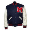 1942 Memphis Red Sox Navy Blue and White Varsity Jacket