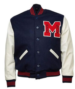 1942 Memphis Red Sox Navy Blue and White Varsity Jacket