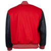 Authentic Memphis Red Sox 1945 Red and Black Varsity Jacket