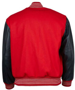 Authentic Memphis Red Sox 1945 Red and Black Varsity Jacket