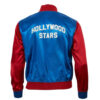 Hollywood Stars Red and Blue Satin Jacket