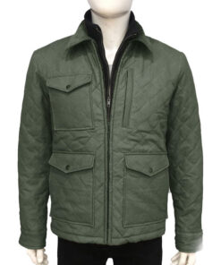 John Dutton Yellowstone Green Quilted Jacket