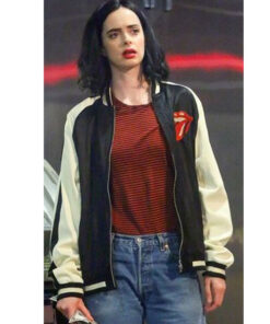 Krysten Jessica Jones Ritter Satin Jacket