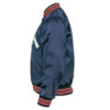 Navy Blue Satin Jacket