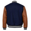 San Francisco Seals 1949 Varsity Blue and Brown Jacket