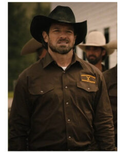 Yellowstone Dutton Ranch Brown Shirt