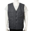 Yellowstone Grey Wool Vest