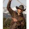 Yellowstone S05 Dutton Ranch Cotton Brown Shirt
