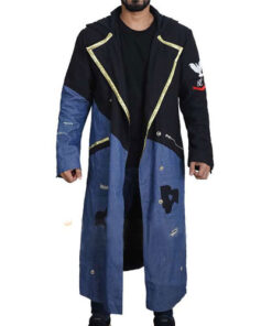 Antoine Free Guy Taika Waititi Denim Trench Coat