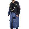 Taika Waititi Free Guy Antoine Denim Blue & Black Trench Coat