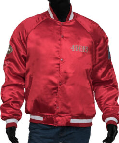 Faithful To The Bay Bomber Cotton Satin Jacket