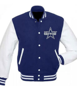 Dallas Cowboys Letterman Varsity Wool Jacket