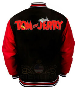 Tom and Jerry Letterman Varsity Wool Jacket